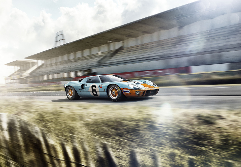 Motiv4_2500_WEB Race Classics | Der Ford GT40 auf einem Backplate von Maground