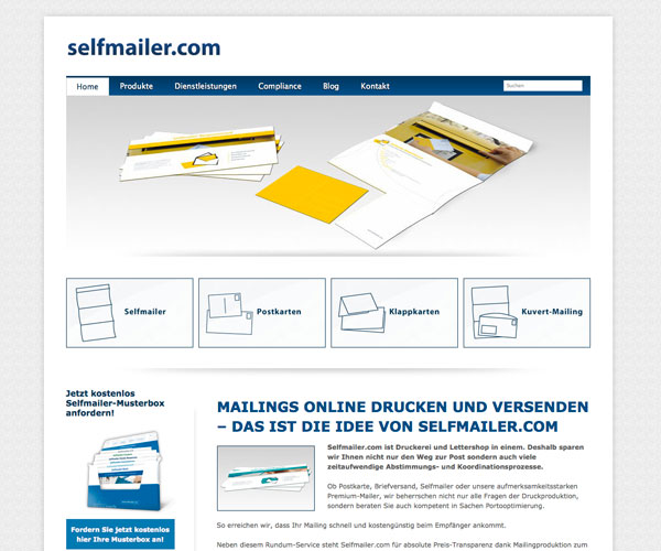 selfmailer.com_ MKM media relauncht Website selfmailer.com 