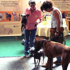 CACIB-2015-Besucher-am-Messestand-300x300 ANUBIS-Team auf der Saarbrücker Rassehundeausstellung