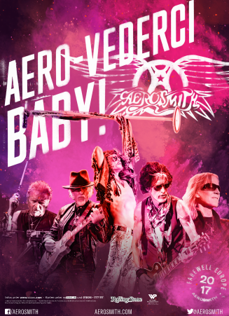 aerosmith „Aero-Vederci Baby“ – Aerosmith zum letzten Mal in Deutschland!  Ab 16.11., 10 Uhr im myticket.de Pre-Sale die besten Plätze sichern