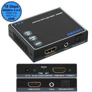 3080030-1-300x300 Klein aber Oho: der neue HDMI HDR Audio Extractor 18Gbps 4K 60Hz 4:4:4 von Ligawo!