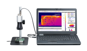 Optris_Waermebildkamera_mit_Mikroskopoptik_im_Prozess-300x178 Hochauflösende Wärmebildkamera mit Mikroskopoptik