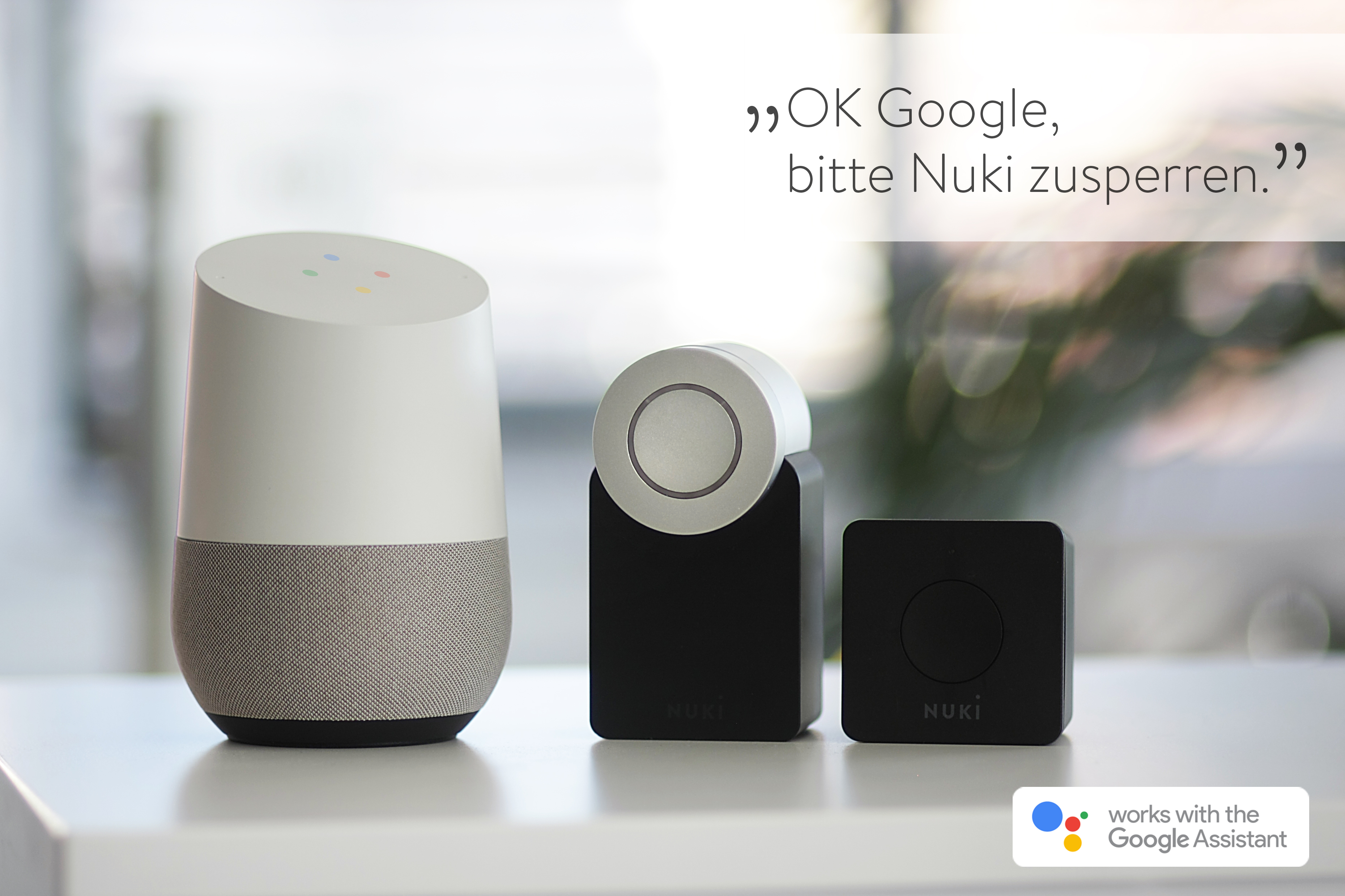 Smart Lock per Sprachbefehl steuern: Nuki unterst\u00fctzt ab sofort Google Home