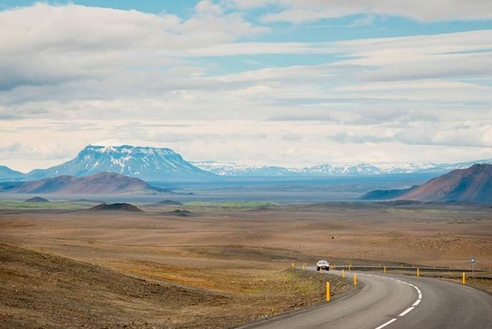 Hochland mit Tafelvulkan Herdubreid © Katla Travel