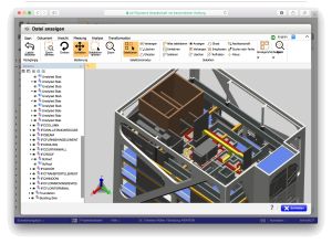 Mit dem 3D-CAD-Viewer können 3D-Modelle direkt im Browser betrachtet werden