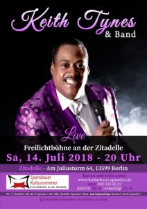 Poster_180714_A3_RGB_6000x6000_1000KB-212x300 Keith Tynes und Band live auf der Freilichtbühne an der Zitadelle Spandau