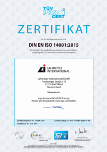 Zertifikat-DIN-EN-ISO-14001-2015-212x300 Lahmeyer International erwirbt Umweltzertifizierung