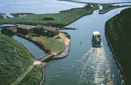 Boot-Parco-del-Delta-del-Po©Luca-Gavagna Und zu Ostern in die Natur – Frühlingserwachen im Mündungsdelta des Po