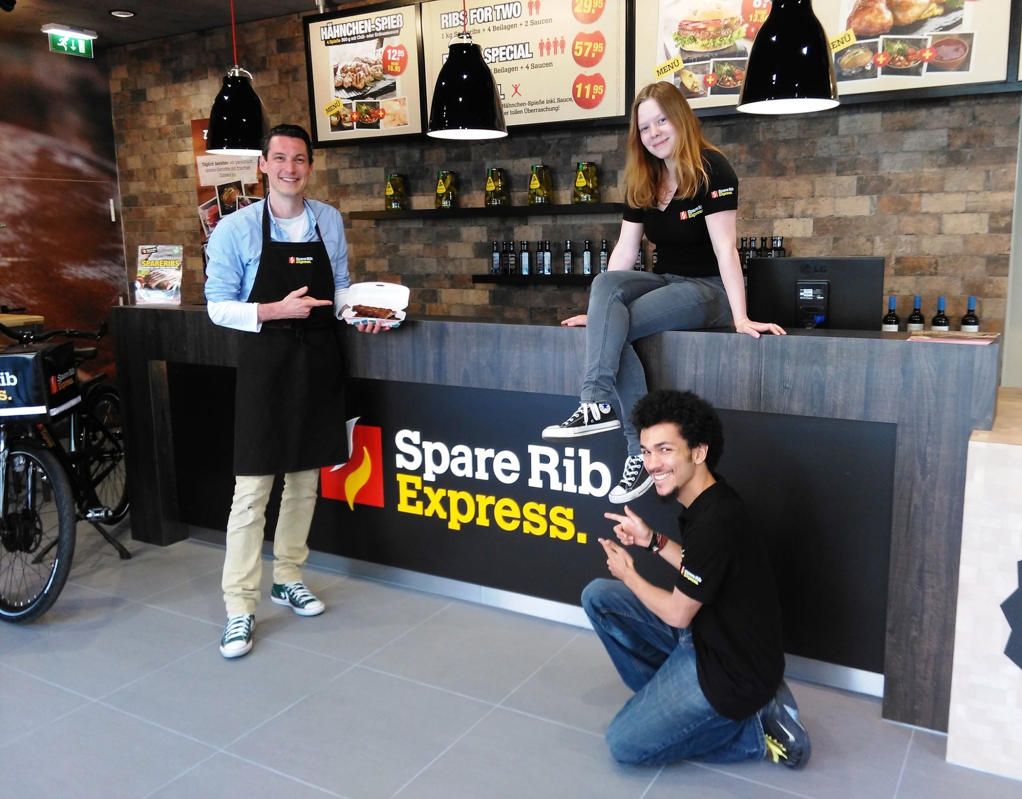 Michael Witzl und sein Team vom Spare Rib Express in Nürnberg