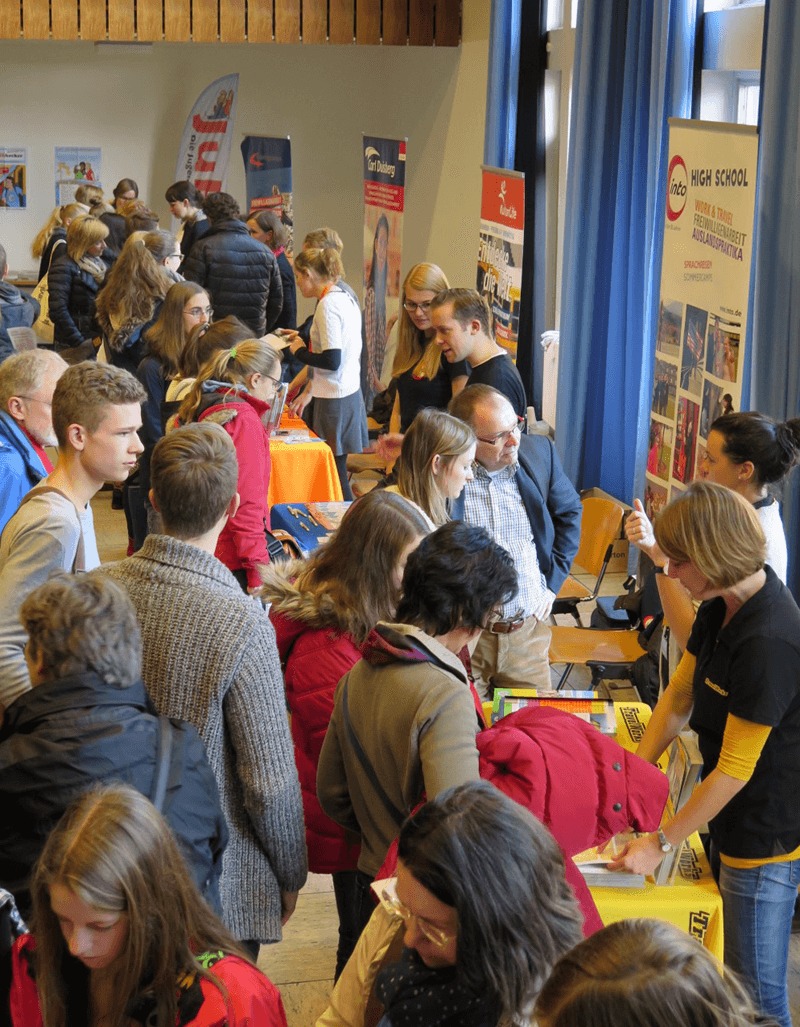 Beratung auf der Messe