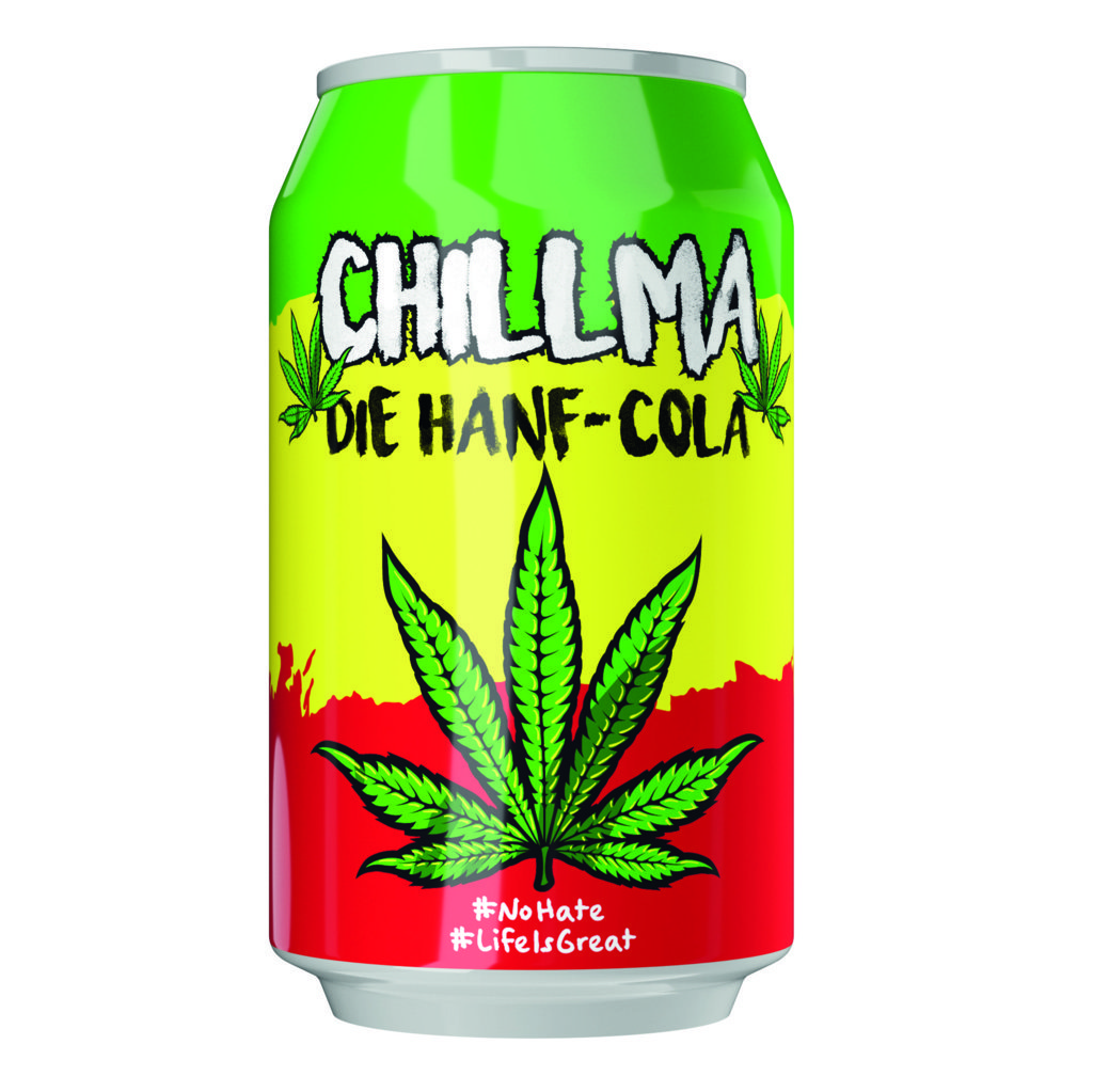 CM_Hanf-cola_Dose_CMYK_k CHILLMA.  Oder: Wie Hanf der Jugend Hoffnung gibt.