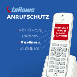 tellows-Anrufschutz-300x300 Anrufe auf dem Festnetz blockieren wird jetzt noch einfacher  Der FRITZ!Box Anrufschutz von tellows überzeugt mit neuen Funktionen