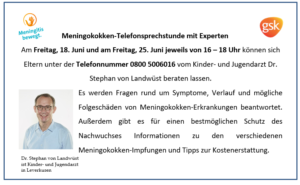 Unbenannt-300x185 Meningokokken-Telefonsprechstunde: Beratung für Eltern über die Erkrankung und Schutzmöglichkeiten