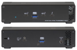 Sonnet-Echo_Dual_NVMe_Thunderbolt_Dock-Front_Back-300x194 Sonnet stellt 40Gbps Thunderbolt Dock für NVMe SSDs vor