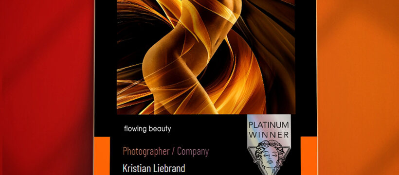 “Nude Photography Artist Kristian Liebrand Receives Platinum Award for “Flowing Beauty” in Fine Art Nudes Category”