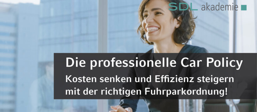 Die professionelle Car Policy