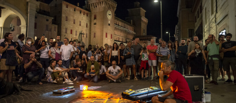 buskers festival ferrara italien