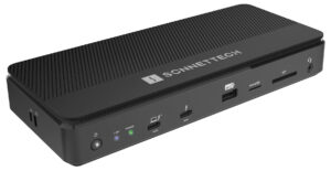 sonnet_echo_13_thunderbolt_5_ssd_dock_front-300x155 Sonnet kündigt das branchenweit erste Thunderbolt 5-Dock mit integriertem PCIe 4.0 NVMe SSD-Speicher an